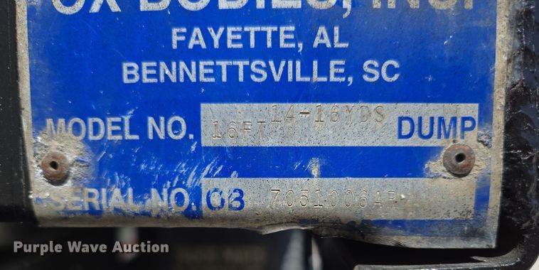 image for item DP6320 2006 Freightliner Business Class M2 dump truck