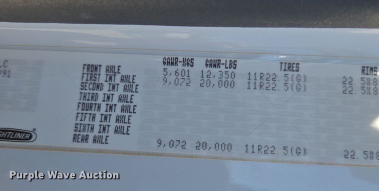 image for item DP6320 2006 Freightliner Business Class M2 dump truck