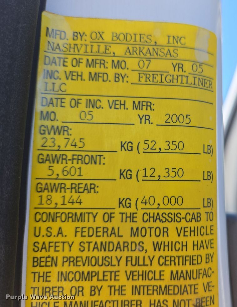 image for item DP6320 2006 Freightliner Business Class M2 dump truck