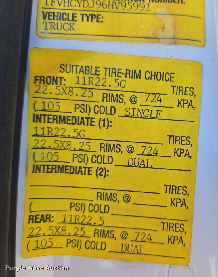 image for item DP6320 2006 Freightliner Business Class M2 dump truck