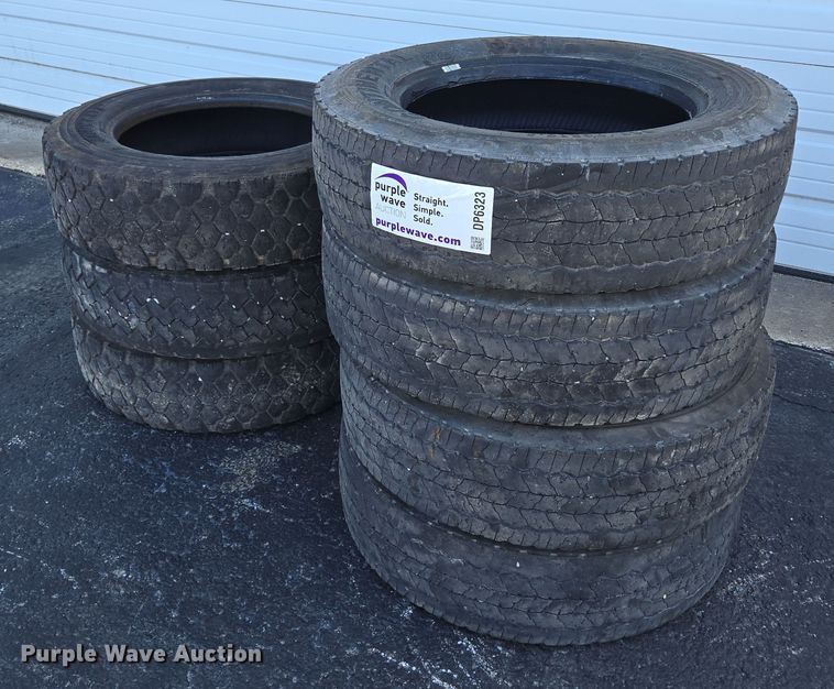 image for item DP6323  (7) 225/70R19.5 tires