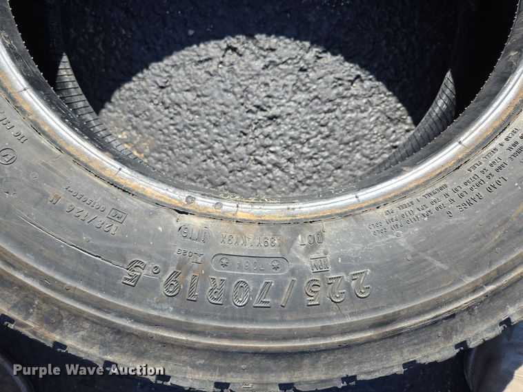 image for item DP6323  (7) 225/70R19.5 tires