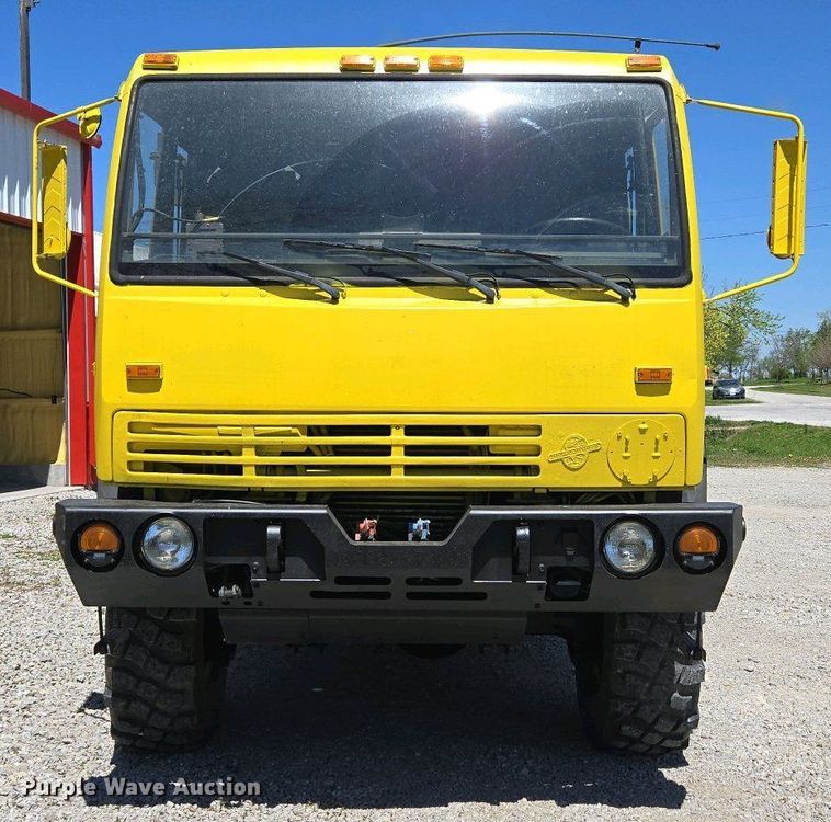 image for item DP6332 2002 Stewart & Stevenson LMTV flatbed truck