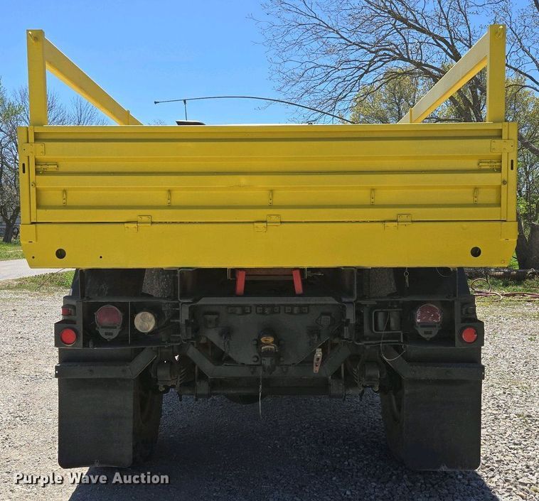 image for item DP6332 2002 Stewart & Stevenson LMTV flatbed truck