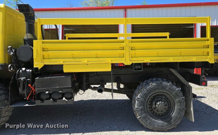 image for item DP6332 2002 Stewart & Stevenson LMTV flatbed truck