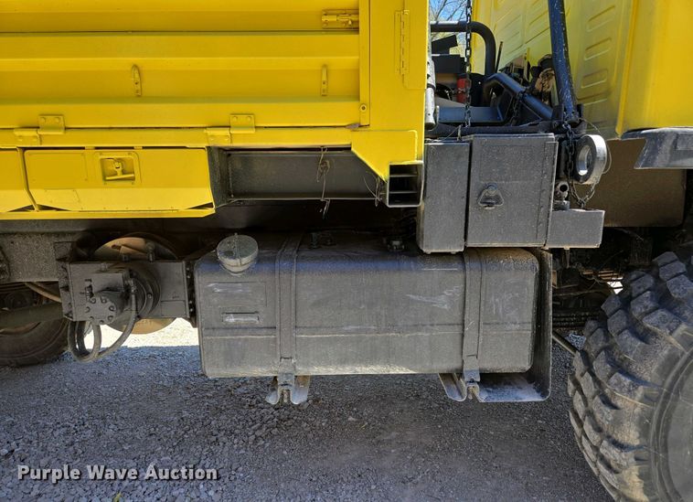 image for item DP6332 2002 Stewart & Stevenson LMTV flatbed truck