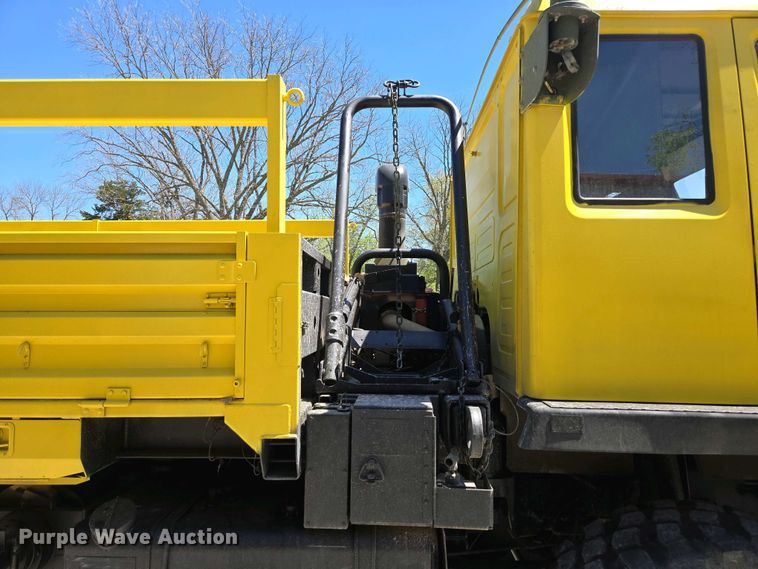 image for item DP6332 2002 Stewart & Stevenson LMTV flatbed truck