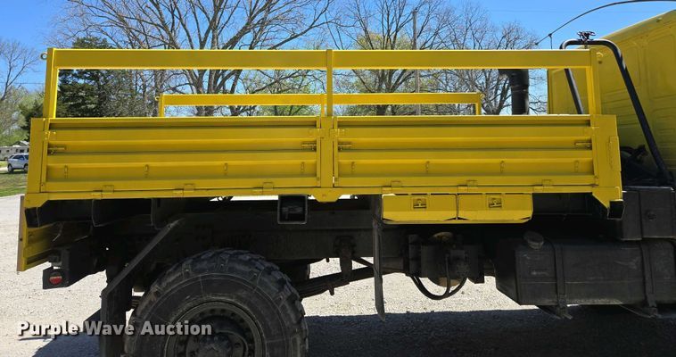 image for item DP6332 2002 Stewart & Stevenson LMTV flatbed truck