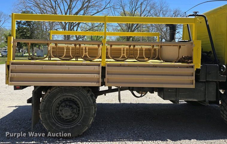 image for item DP6332 2002 Stewart & Stevenson LMTV flatbed truck