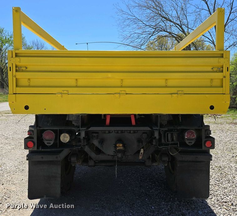 image for item DP6332 2002 Stewart & Stevenson LMTV flatbed truck