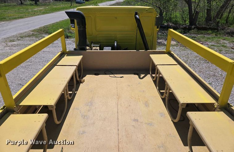 image for item DP6332 2002 Stewart & Stevenson LMTV flatbed truck