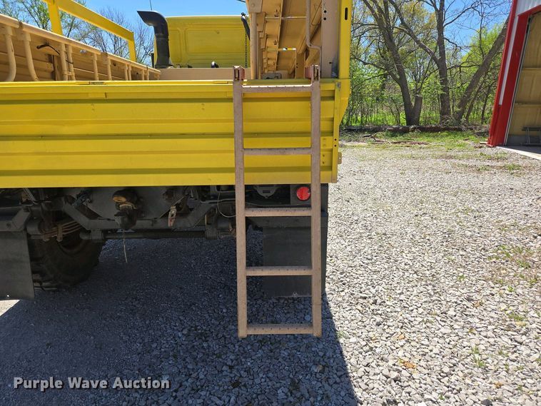 image for item DP6332 2002 Stewart & Stevenson LMTV flatbed truck