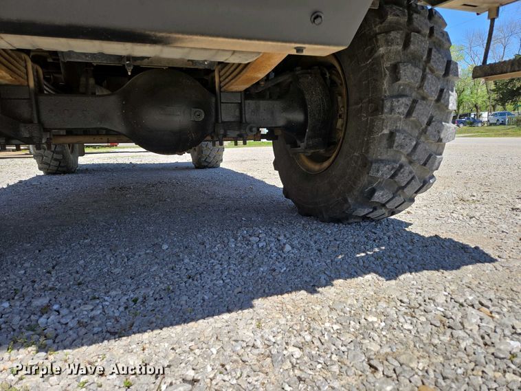 image for item DP6332 2002 Stewart & Stevenson LMTV flatbed truck