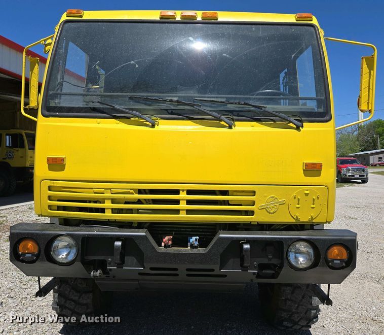 image for item DP6332 2002 Stewart & Stevenson LMTV flatbed truck