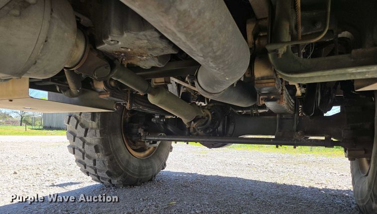 image for item DP6332 2002 Stewart & Stevenson LMTV flatbed truck