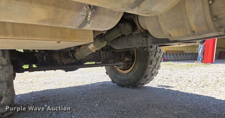 image for item DP6332 2002 Stewart & Stevenson LMTV flatbed truck