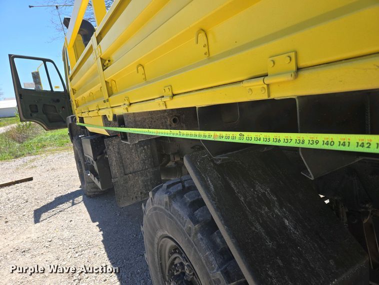 image for item DP6332 2002 Stewart & Stevenson LMTV flatbed truck