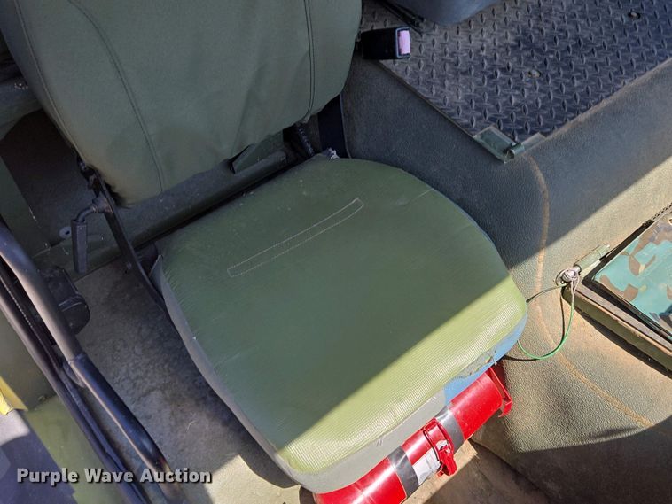 image for item DP6332 2002 Stewart & Stevenson LMTV flatbed truck