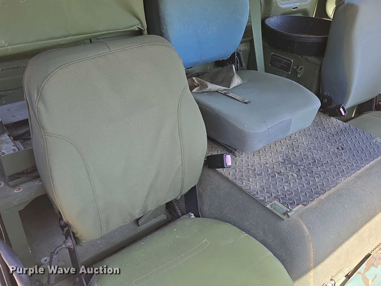 image for item DP6332 2002 Stewart & Stevenson LMTV flatbed truck