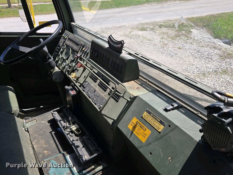 image for item DP6332 2002 Stewart & Stevenson LMTV flatbed truck