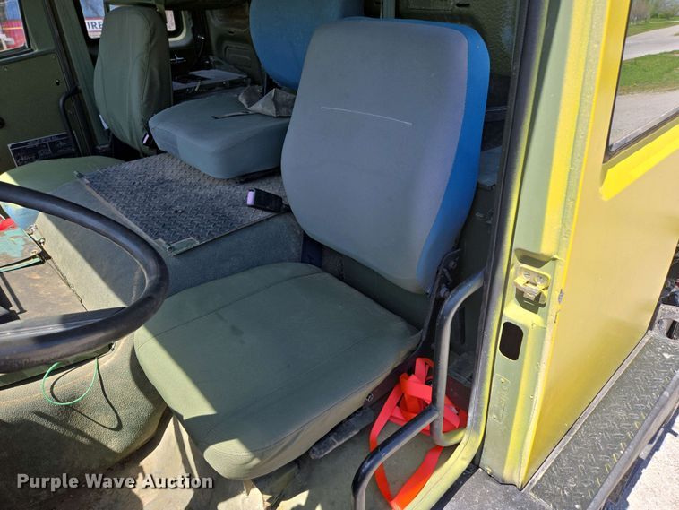 image for item DP6332 2002 Stewart & Stevenson LMTV flatbed truck