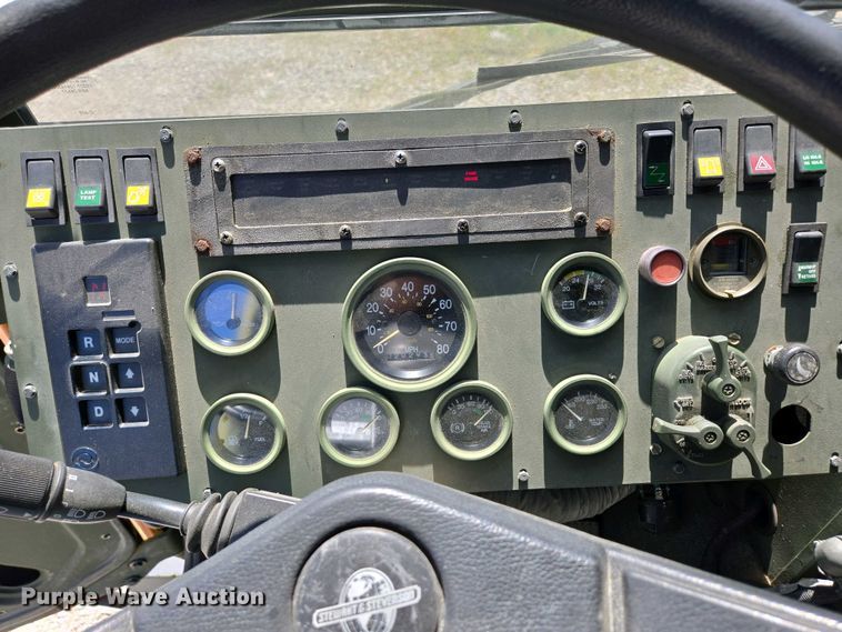 image for item DP6332 2002 Stewart & Stevenson LMTV flatbed truck