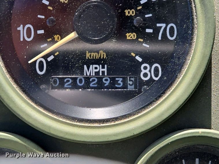 image for item DP6332 2002 Stewart & Stevenson LMTV flatbed truck