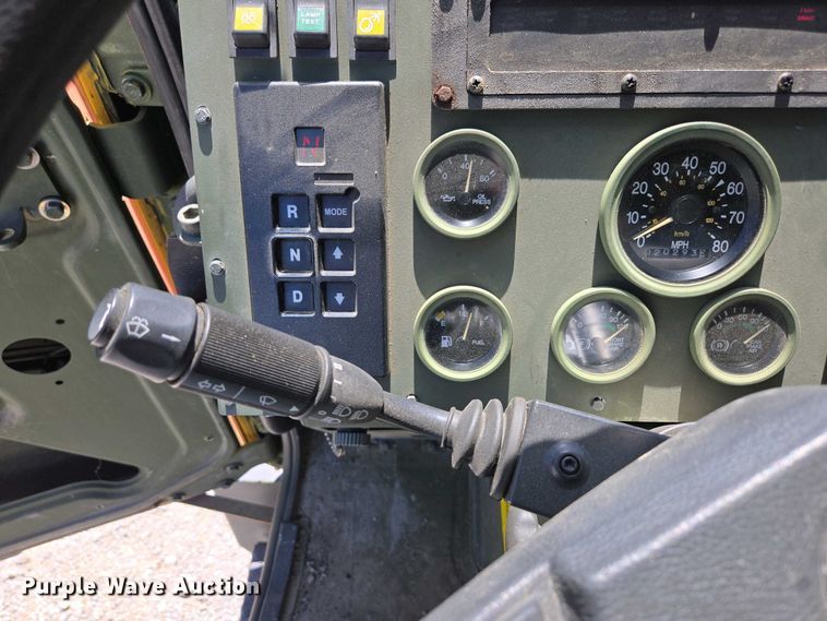 image for item DP6332 2002 Stewart & Stevenson LMTV flatbed truck