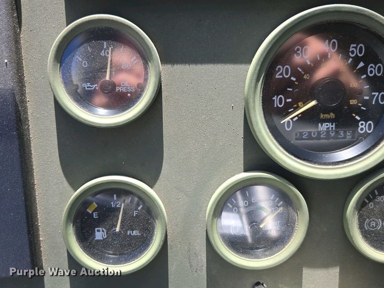 image for item DP6332 2002 Stewart & Stevenson LMTV flatbed truck