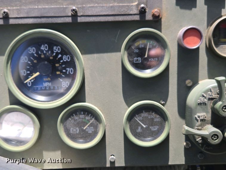 image for item DP6332 2002 Stewart & Stevenson LMTV flatbed truck