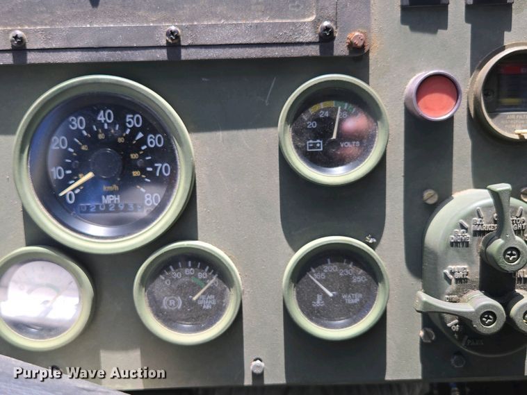 image for item DP6332 2002 Stewart & Stevenson LMTV flatbed truck