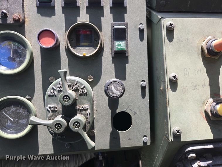 image for item DP6332 2002 Stewart & Stevenson LMTV flatbed truck