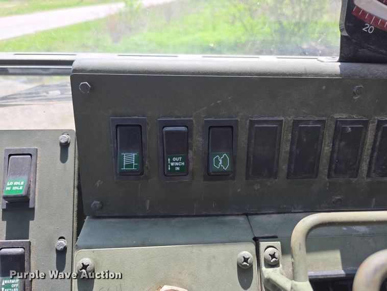 image for item DP6332 2002 Stewart & Stevenson LMTV flatbed truck