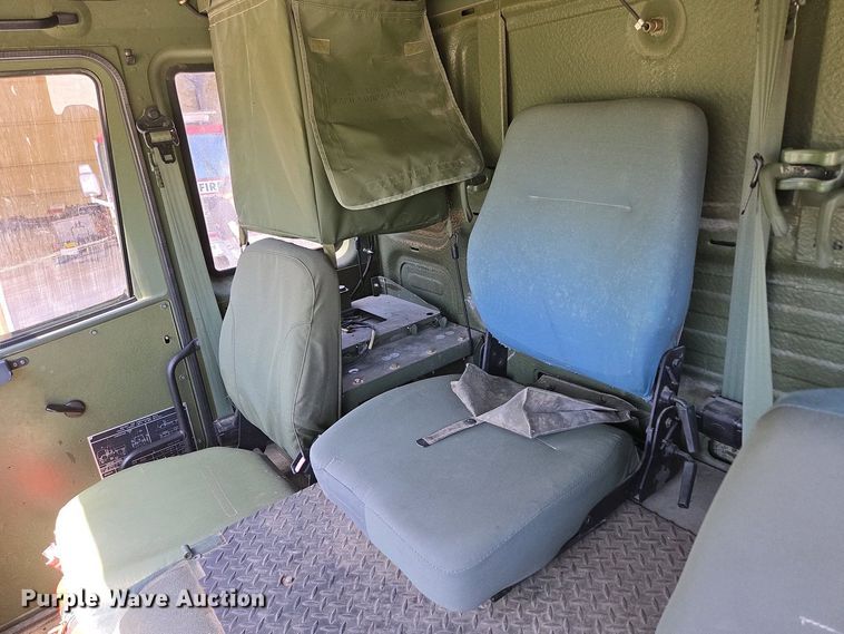 image for item DP6332 2002 Stewart & Stevenson LMTV flatbed truck