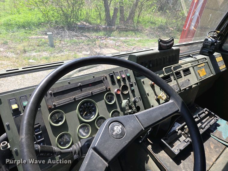 image for item DP6332 2002 Stewart & Stevenson LMTV flatbed truck