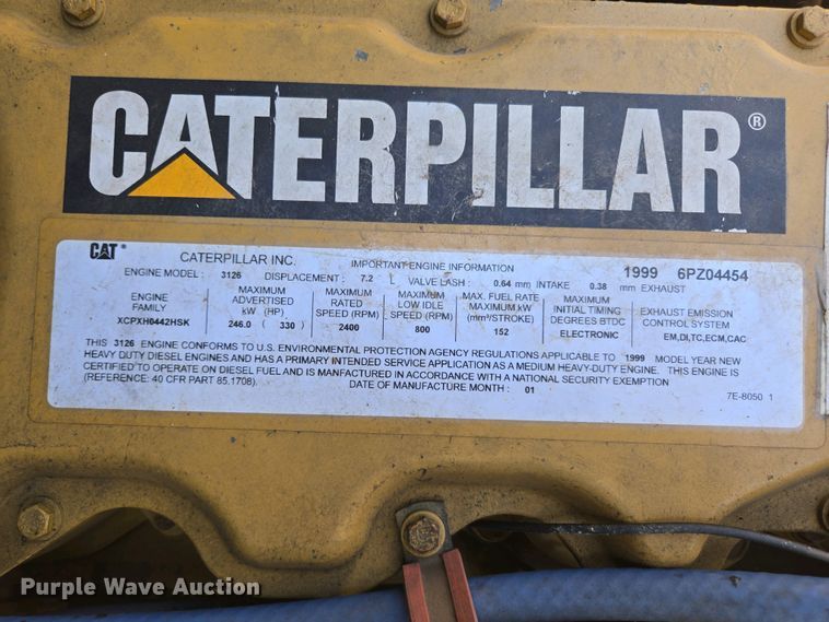 image for item DP6332 2002 Stewart & Stevenson LMTV flatbed truck