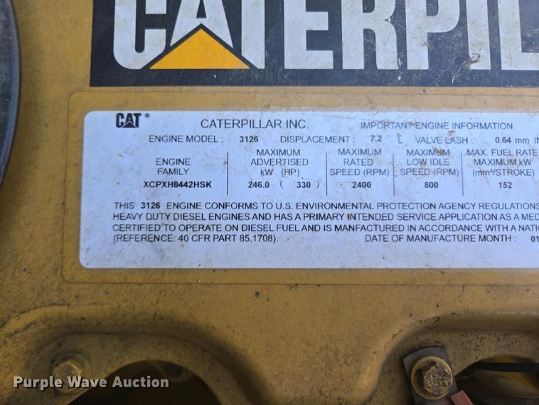 image for item DP6332 2002 Stewart & Stevenson LMTV flatbed truck