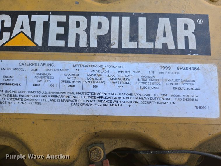 image for item DP6332 2002 Stewart & Stevenson LMTV flatbed truck