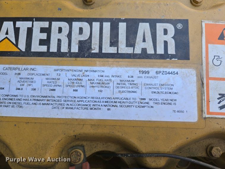 image for item DP6332 2002 Stewart & Stevenson LMTV flatbed truck