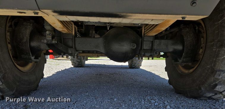 image for item DP6332 2002 Stewart & Stevenson LMTV flatbed truck