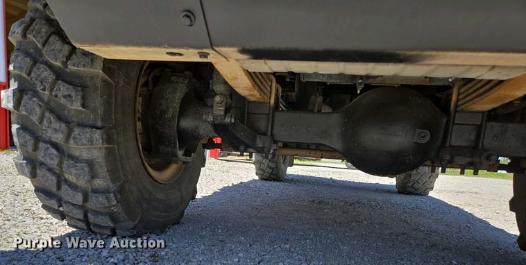 image for item DP6332 2002 Stewart & Stevenson LMTV flatbed truck