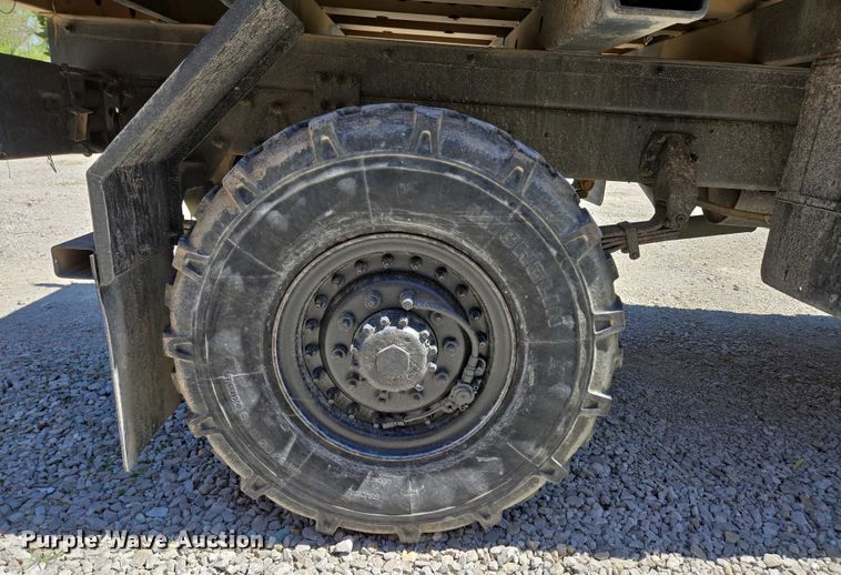 image for item DP6332 2002 Stewart & Stevenson LMTV flatbed truck