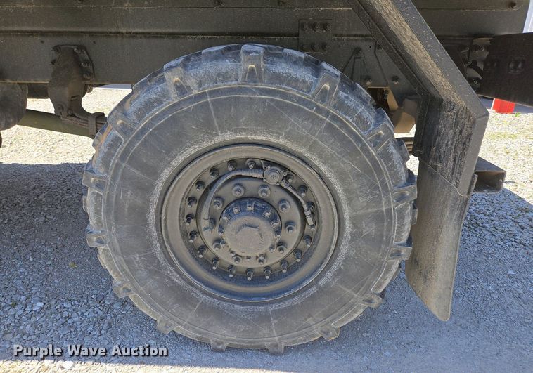 image for item DP6332 2002 Stewart & Stevenson LMTV flatbed truck