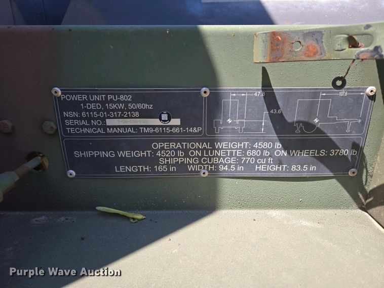 image for item DP6333 Generator