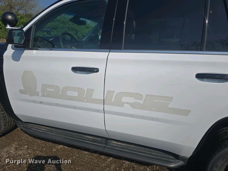 image for item DQ5313 2019 Chevrolet Tahoe Police  SUV