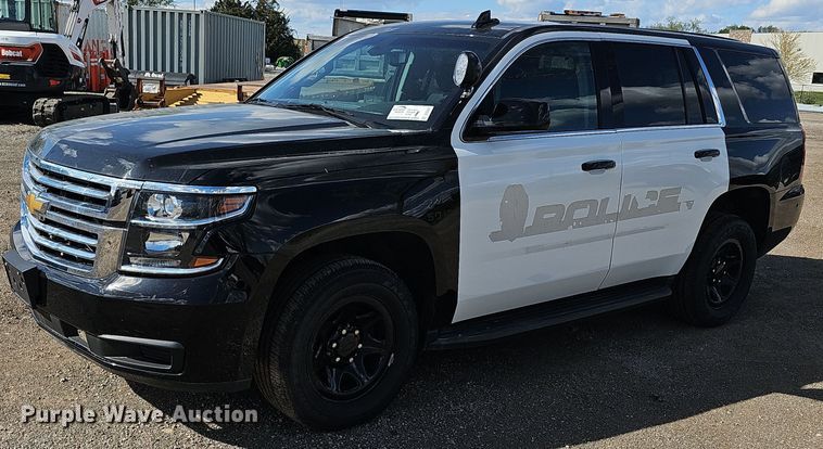 image for item DQ5341 2019 Chevrolet Tahoe Police SUV