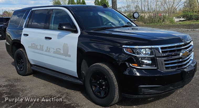 image for item DQ5341 2019 Chevrolet Tahoe Police SUV