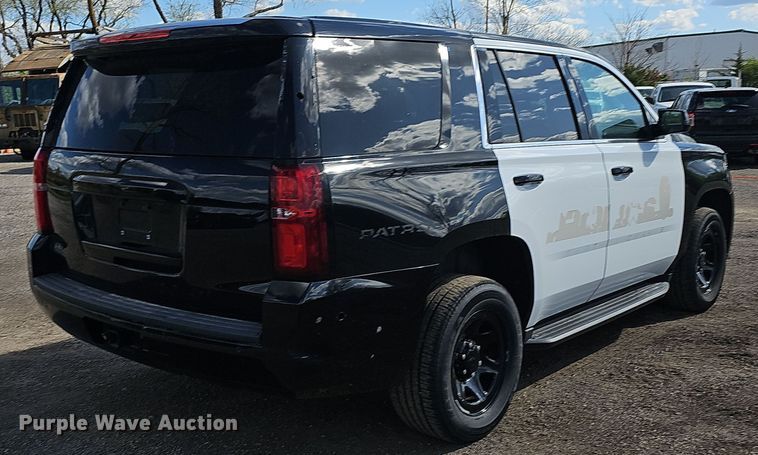 image for item DQ5341 2019 Chevrolet Tahoe Police SUV