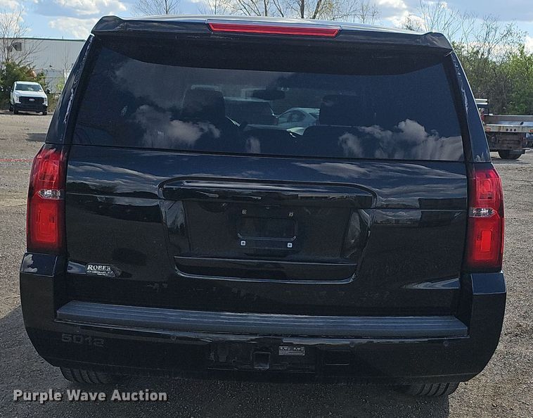 image for item DQ5341 2019 Chevrolet Tahoe Police SUV