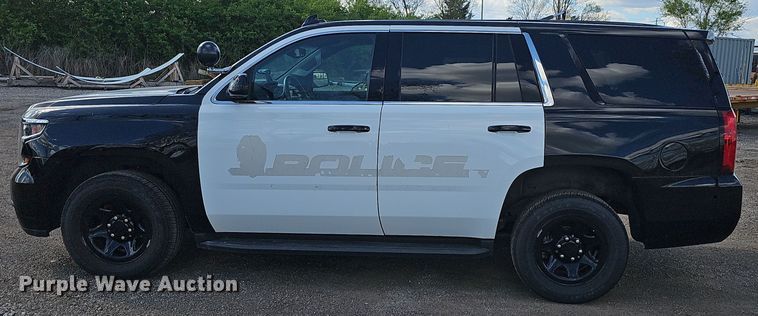 image for item DQ5341 2019 Chevrolet Tahoe Police SUV
